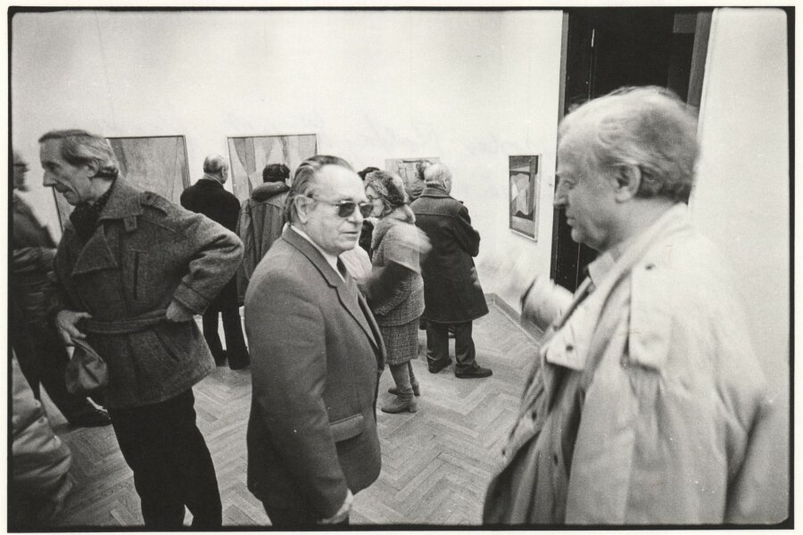 Zleva Miroslav Štolfa, Ludvík Kundera